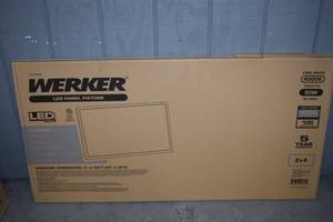 lot 110 image: Werker LED Panel Fixture 2 x 4
