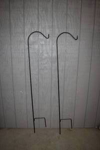 lot 37 image: 2 Shepherd Hooks 5 Feet