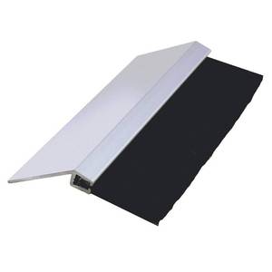 lot 58 image: 2 Brushed Weatherseal with 1 14 45 Degree Angles Holder - 10 foot Overall
