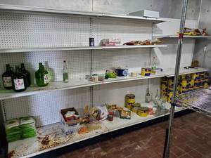 lot 4579 image: Gondola Shelving With Contents