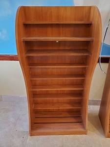 lot 4597 image: Wood Bookcase