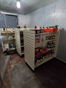 lot 4578 image: (3) Wood Shelving Units
