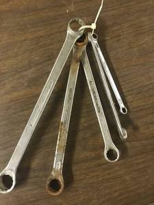 lot 9590 image: Box end wrench set