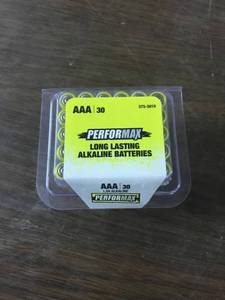 lot 9592 image: 30 ct AAA batteries