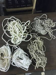 lot 9611 image: lot of nylon ropes