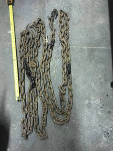 lot 9629 image: log chain approx 24 ft