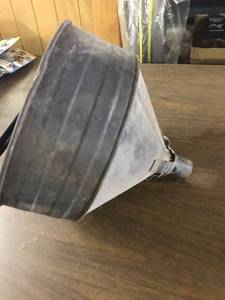 lot 9630 image: galvanized funnel