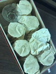 lot 9635 image: approx 8 small cut crystal stemware