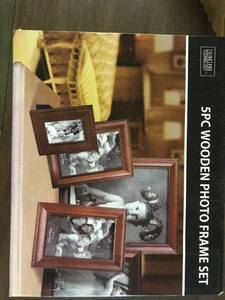 lot 9639 image: 5 pc picture frame set
