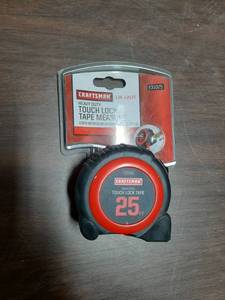 lot 1898 image: Craftsman 9-31025 25 Foot Tape Measure, 25 X 1 Inch