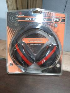 lot 1899 image: RADIANS SILENCER EARMUFFS NRR 26DB REDBLACK