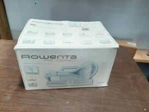 lot 1942 image: Rowenta IS1430 Pro Compact Garment Steamer with Accessories, 1400-Watt