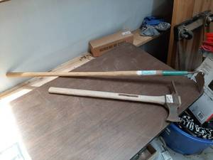 lot 1948 image: Mattock Axe and Hoe