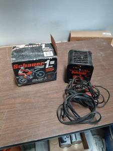 lot 1949 image: Schauer 1 Amp Battery Charger