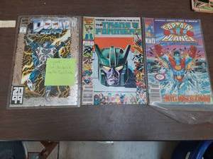 lot 3278 image: 3 Marvel Comics - Doom 2099 No 1 is Signed
