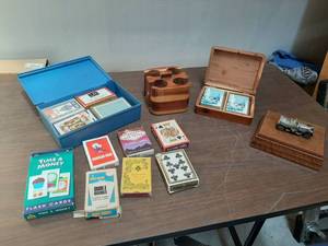 lot 3296 image: Assorted Playing Cards