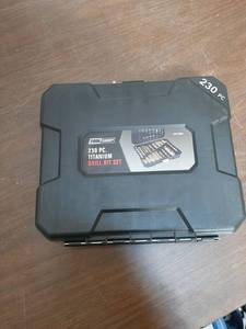 lot 3324 image: Tool Shop Titanium Twist Drill Bit Set - 230 Piece