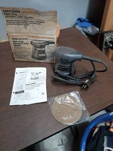lot 3357 image: Craftsman Palm Grip Random Orbit Sander