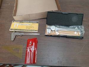 lot 3364 image: 2 Calipers and Needle Files