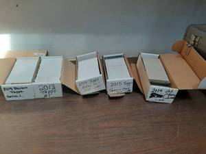 lot 3374 image: 5 Boxes Baseball Cards