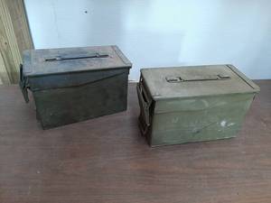 lot 3429 image: 2 Ammo Boxes