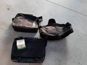 lot 3447 image: Expandable Portfolio Bag, Back Brace and Bag