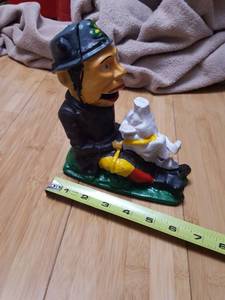 lot 7102 image: Cast Iron Mechanical Bank