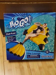 lot 7107 image: Pool floatie, fruit float