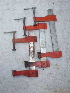 lot 7113 image: 3 Stanley Handyman 6 in bar clamps