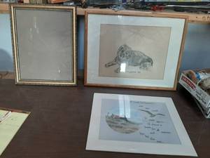 lot 6769 image: 2 Pictures and Frame