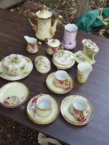 lot 6248 image: home decor. Most is hand-painted Nippon