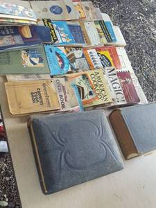 lot 6265 image: Bible, dictionary and cookbooks