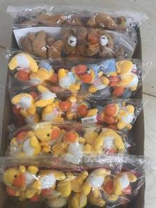 lot 6336 image: Approx 6 dozen assorted stuffed animal keychains
