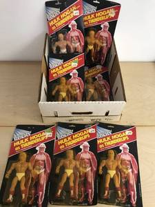 lot 6340 image: 7 Hulk Hogan figurines
