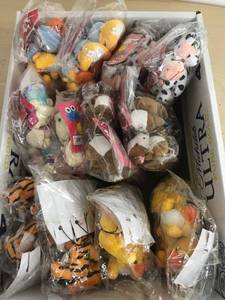 lot 6342 image: Approx 12 dozen assorted stuffed animal keychains