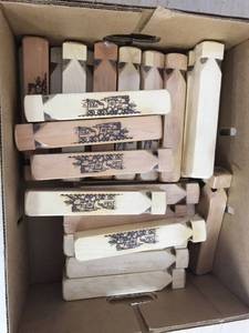 lot 6349 image: approx 30 wood train whistles