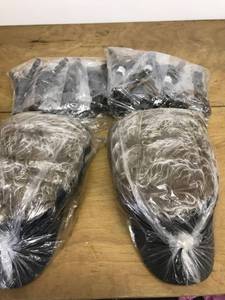 lot 6386 image: novelty lot- approx 24 slingshots and approx 24 fake hair hats