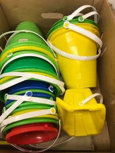 lot 6399 image: sand buckets