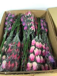 lot 6413 image: approx 50 assorted fake floral bouquets