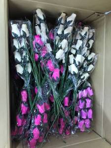 lot 6414 image: approx 40 assorted fake floral bouquets