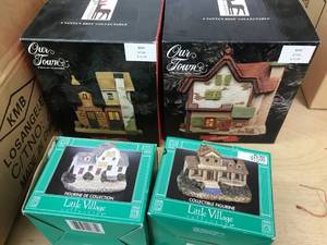 lot 6422 image: 4 house figurines