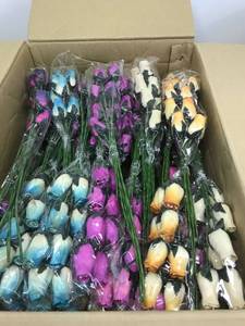 lot 6449 image: 48 assorted fake floral bouquets