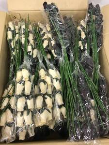 lot 6483 image: approx 60 artificial floral bouquets dark and light