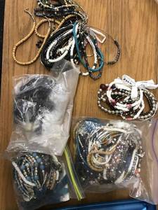 lot 6487 image: lot of anklets