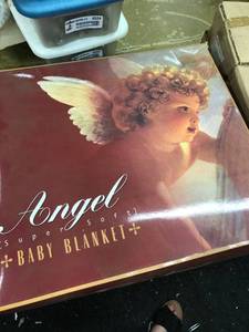 lot 6528 image: angel baby blanket