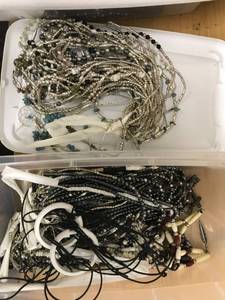 lot 6549 image: lot of necklaces