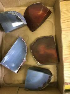 lot 6569 image: 5 polished geodes