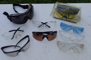 lot 4086 image: 9 pair of safety goggles
