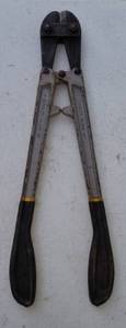lot 4092 image: pair of stanley 18 bolt cutters