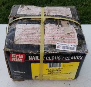 lot 4101 image: Box Of Grip Rite 2 12 nails